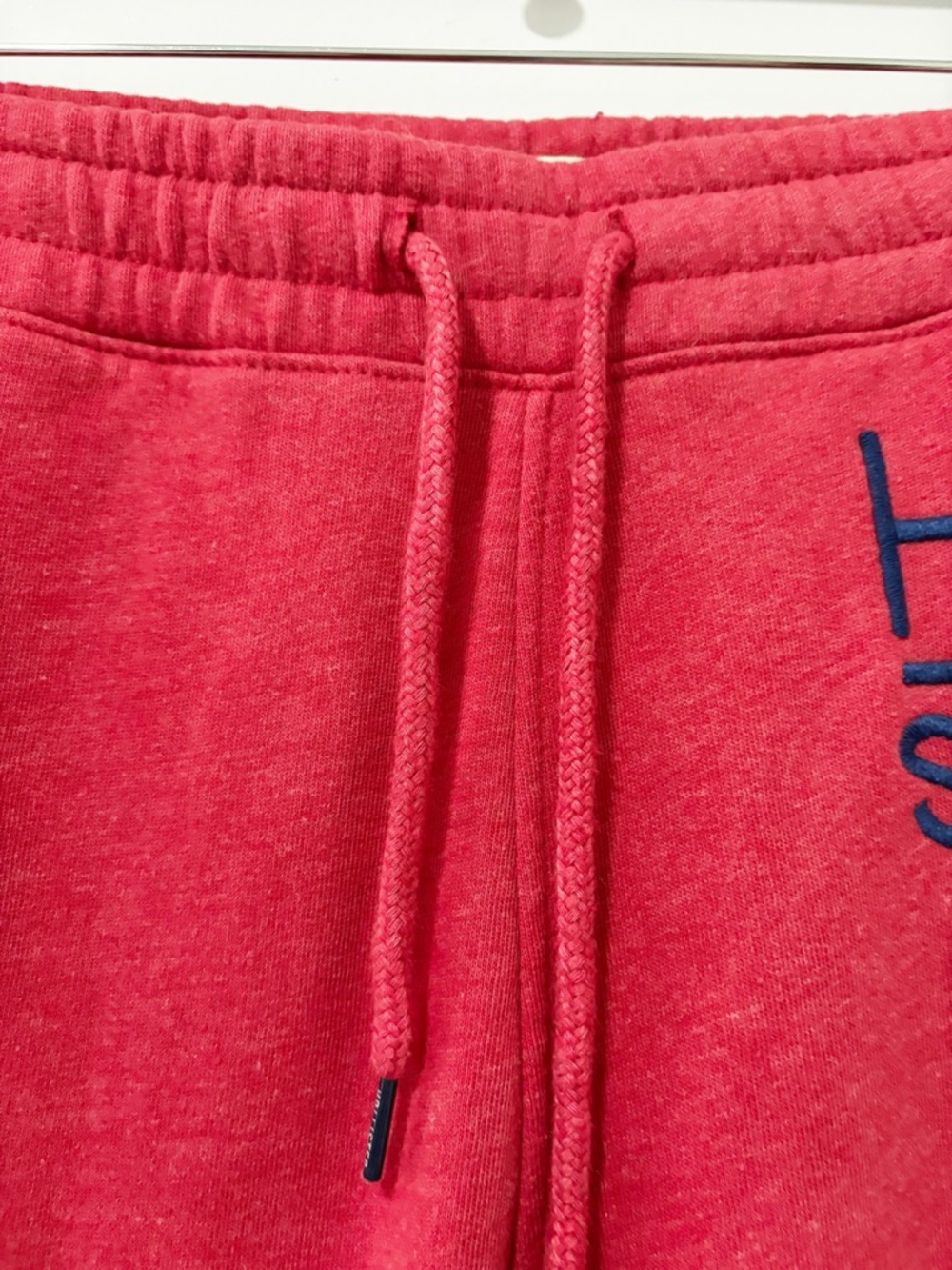 Hollister Drawstring Sweatpants Men's Bright Red Loungewear Preppy Athleisure - Picture 5 of 11